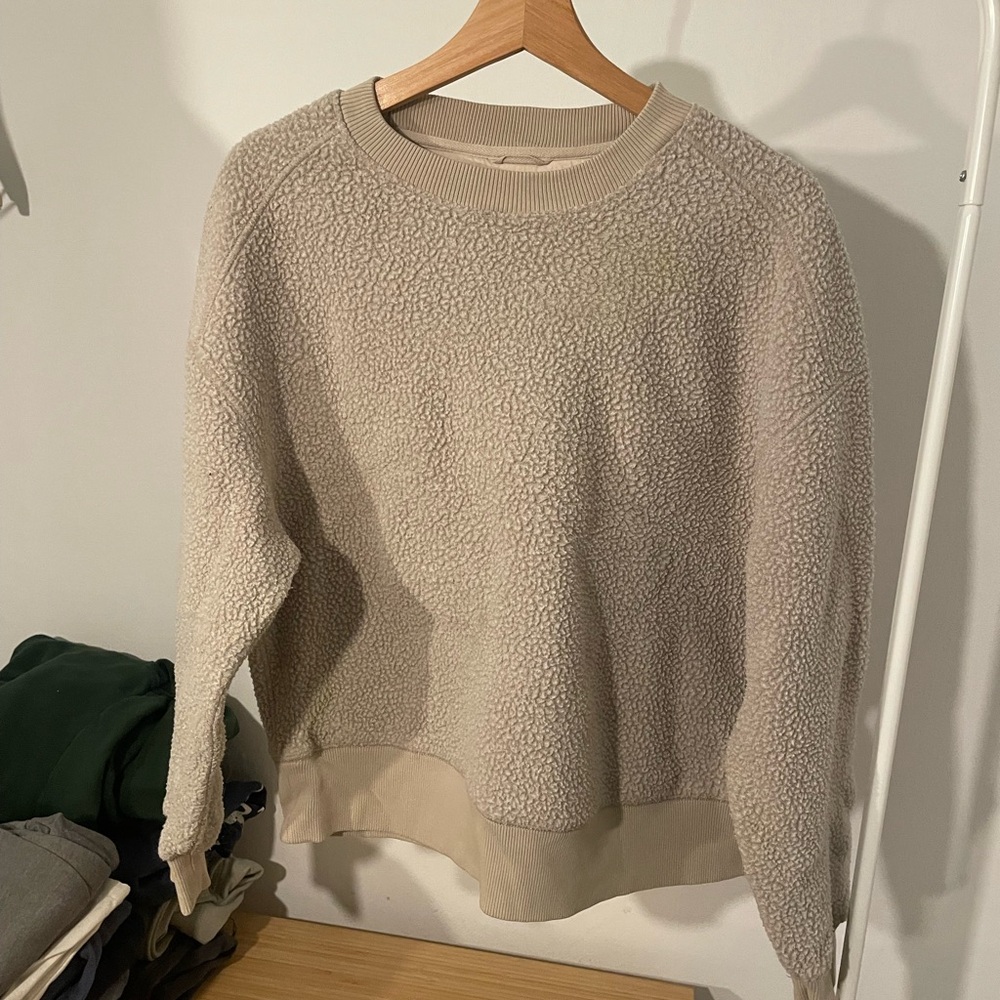 Everlane Textured Cream Sweater